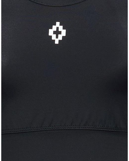 Marcelo Burlon Blue Top Polyamide, Elastane