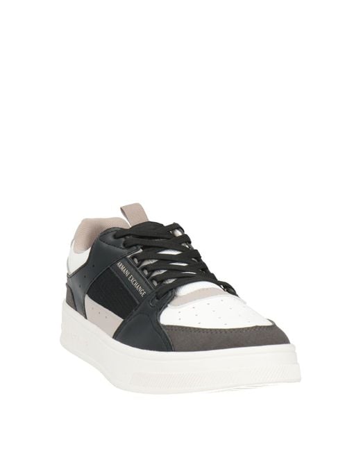 ARMANI EXCHANGE White Trainers for men