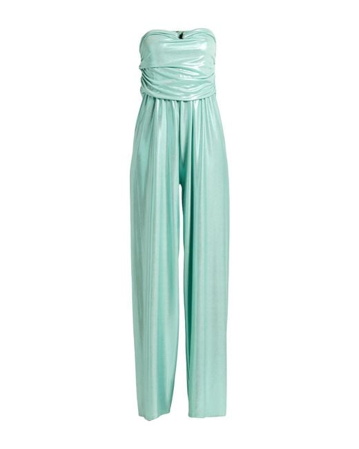 Siste's Green Light Jumpsuit Polyester, Elastane
