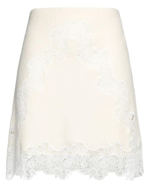 Mini-jupe Chloé en coloris White