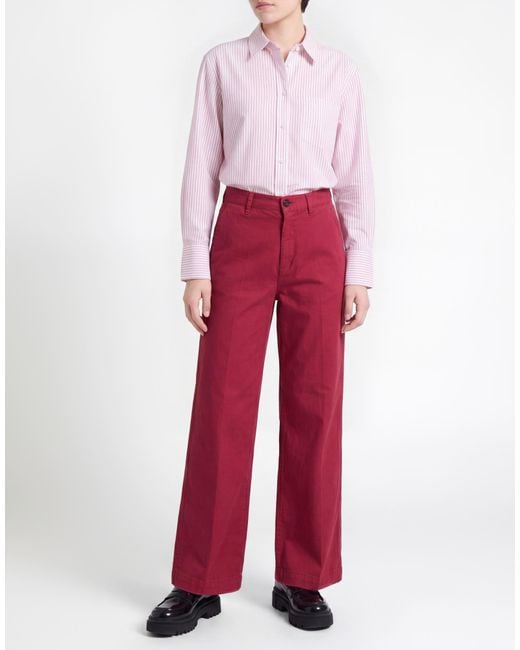 Massimo Alba Red Trouser