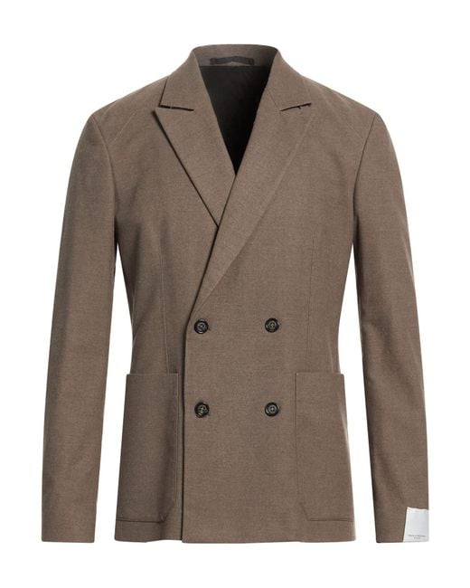 Paolo Pecora Brown Blazer for men