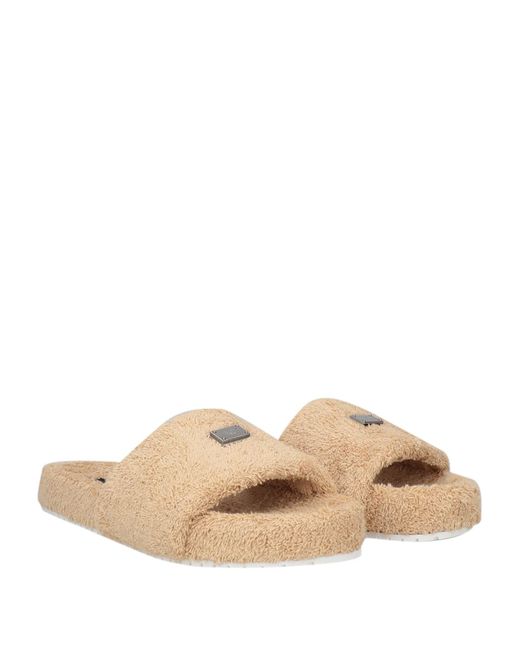 Dolce & Gabbana Natural Sandals for men