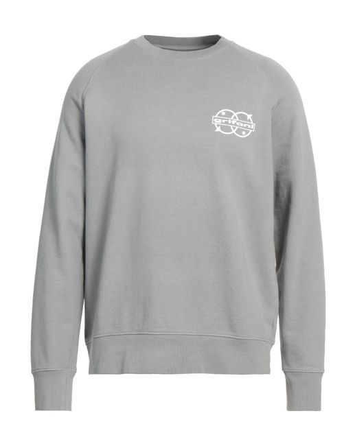 Grifoni Gray Sweatshirt Cotton for men