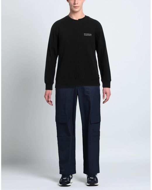 NOUMENO CONCEPT Black Sweatshirt for men