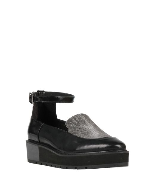 Apepazza Black Loafers Textile Fibers