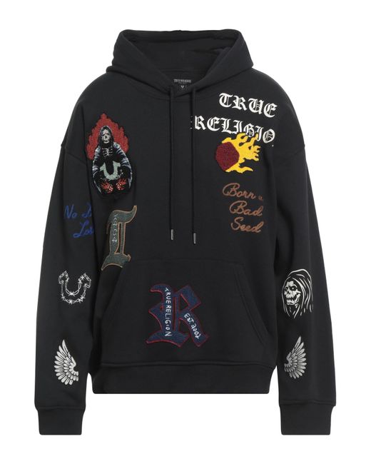 True Religion Black Sweatshirt for men