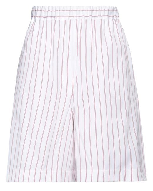 Max Mara White Shorts & Bermudashorts