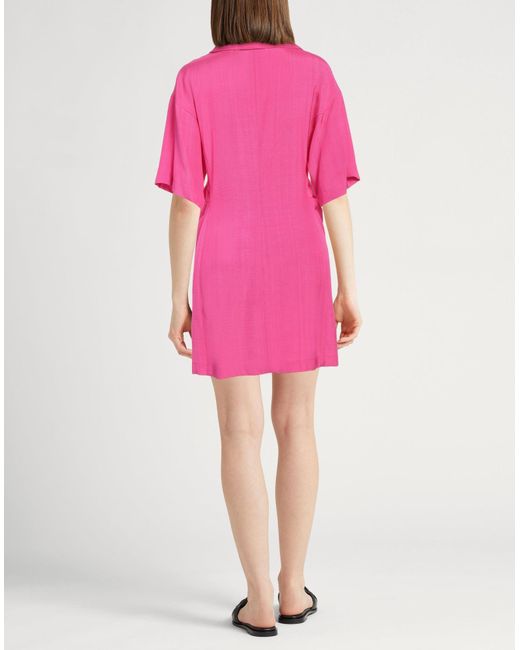 Erika Cavallini Semi Couture Pink Mini-Kleid