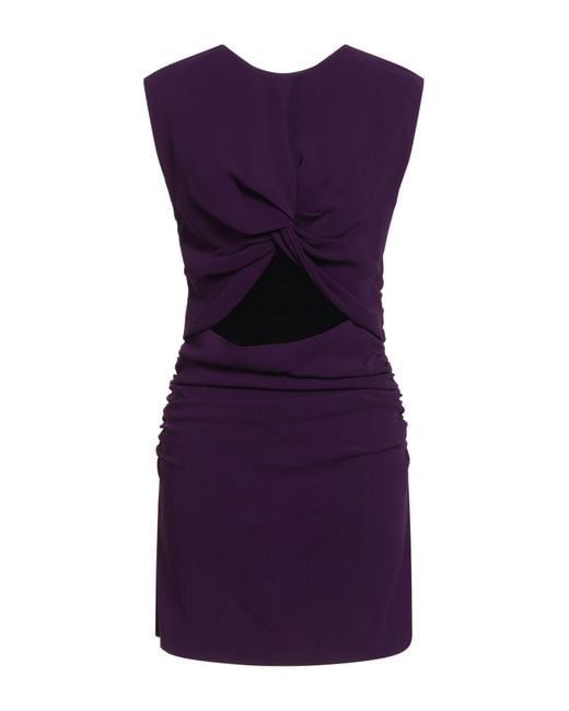 Jucca Purple Mini Dress
