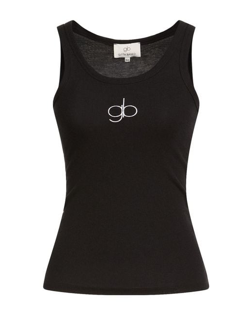 GITTA BANKO Black Tank Tops