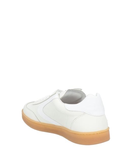 Valsport White Ivory Sneakers Calfskin for men