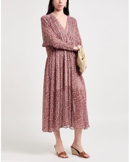 Ted Baker Red Midi-Kleid