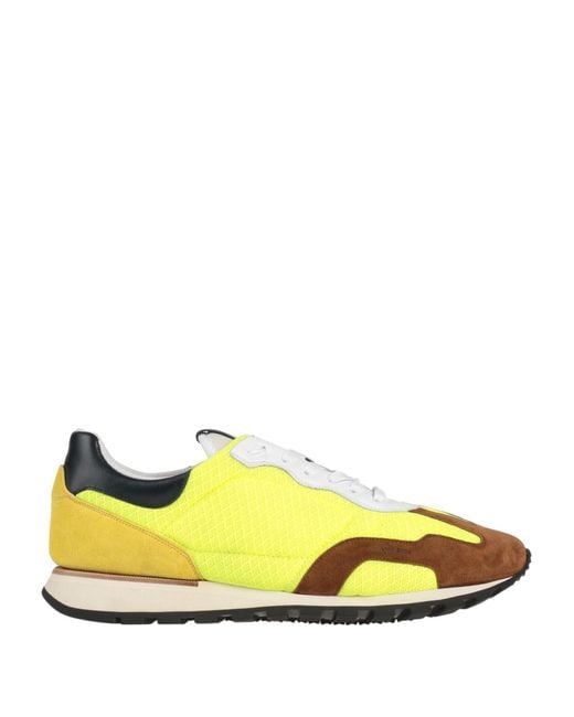 Dunhill Yellow Sneakers for men