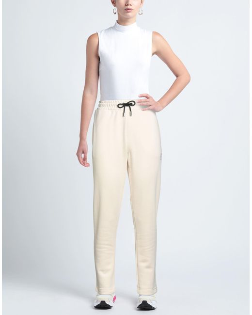 Suns Boards White Pants Cotton, Polyester