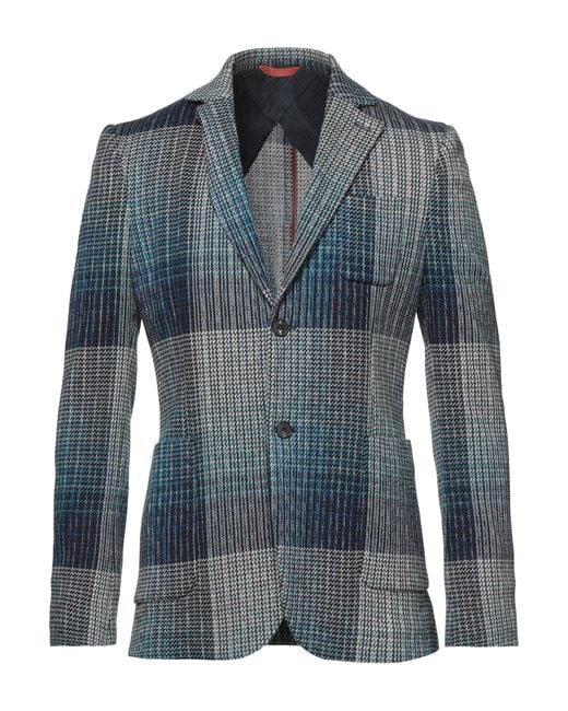 Missoni Blue Suit Jacket for men