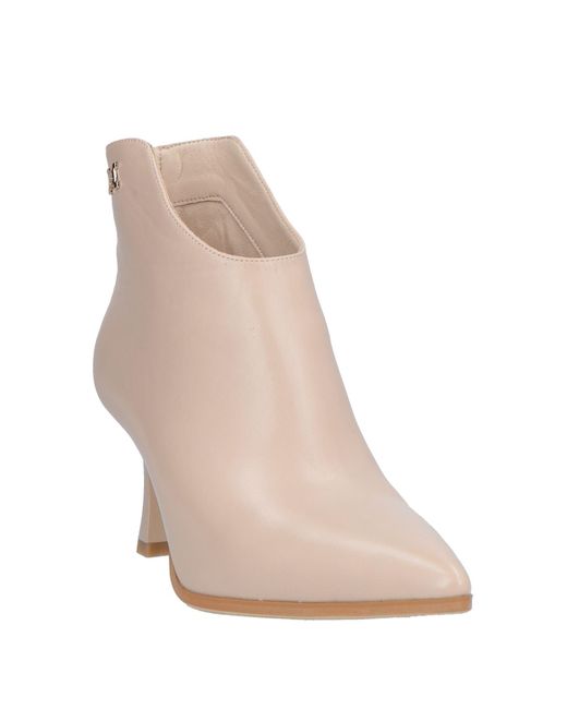Laura Biagiotti Natural Ankle Boots