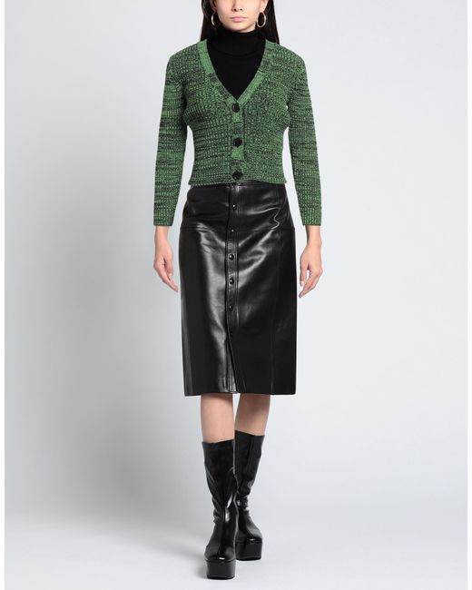 Ganni Green Cardigan