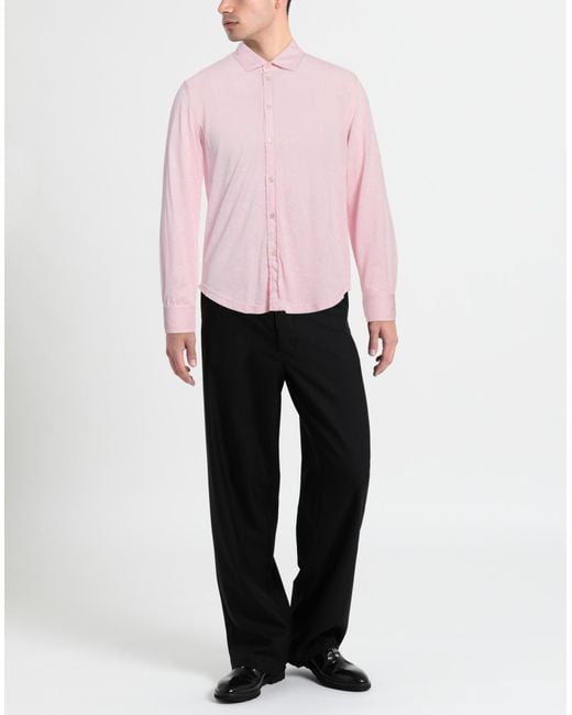 Rossopuro Pink Shirt for men