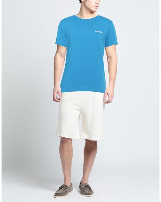 Bikkembergs Blue T-shirt for men