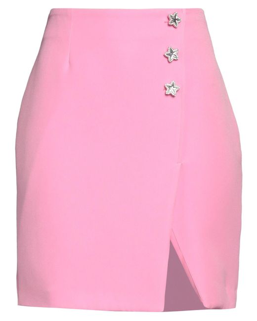 Mini-jupe Chiara Ferragni en coloris Pink