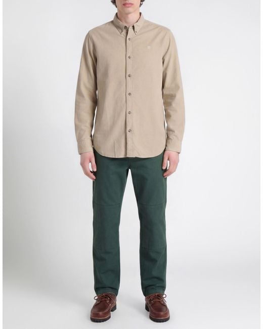 Timberland Natural Shirt Cotton for men