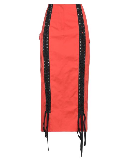Cormio Red Maxi Skirt