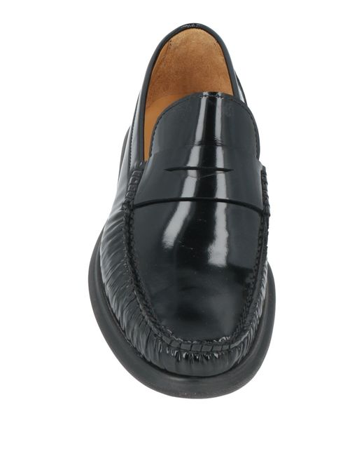 Testoni Black Loafer for men