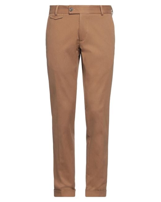 Messagerie Brown Patrizio Piscaglia Pants Cotton, Elastane for men