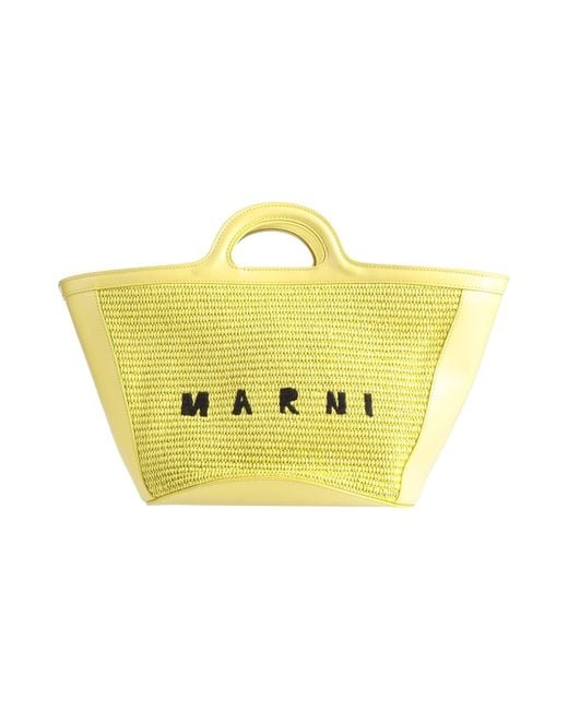 Marni Yellow Handbags