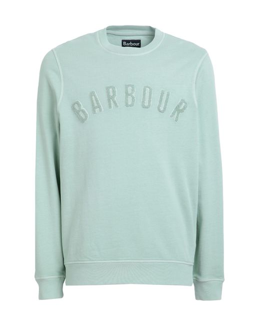 Barbour Green Sweatshirt for men