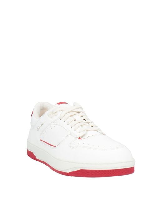 Santoni White Sneakers for men