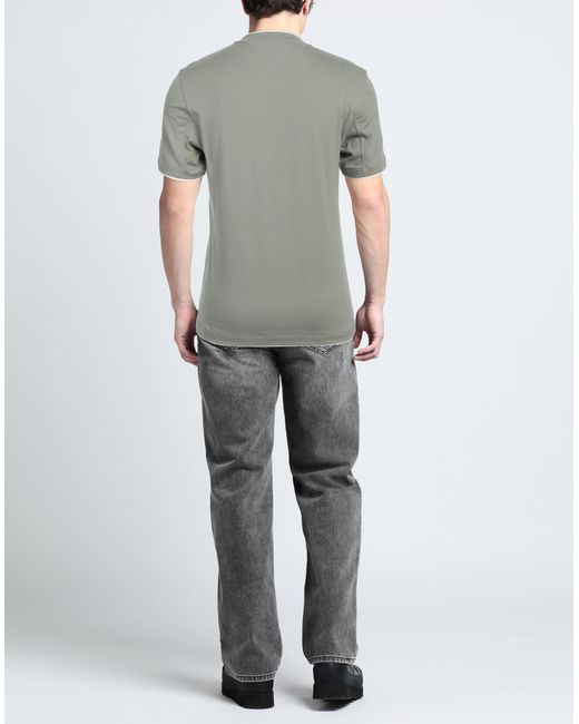 Brunello Cucinelli T-shirts in Gray für Herren
