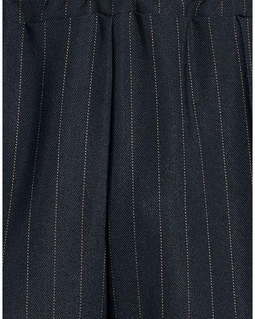 Gcds Blue Pants Polyester, Viscose, Elastane for men