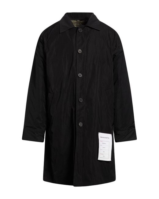 Sobretodo Y Gabardina Amaranto de hombre de color Black