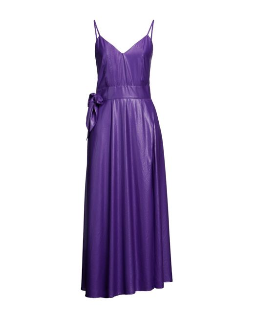 Marc Ellis Purple Maxi Dress