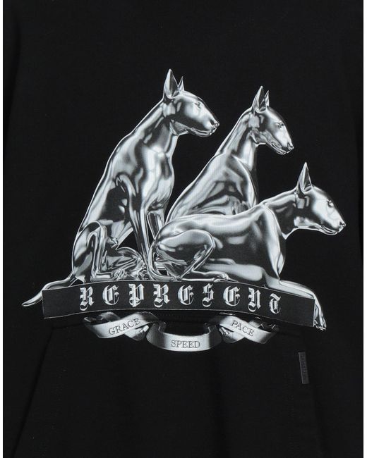Represent Black Sweatshirt for men