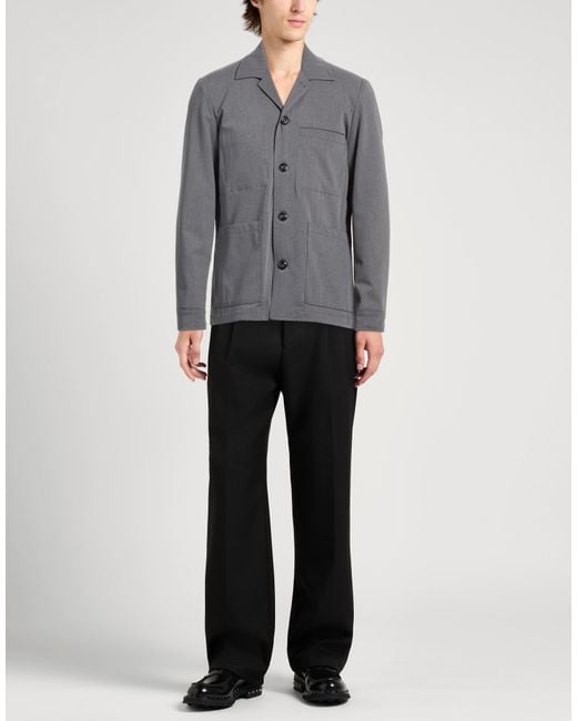 Officina 36 Gray Jacket for men