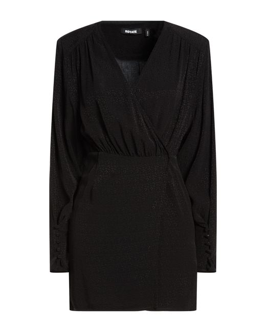 ROTATE BIRGER CHRISTENSEN Black Mini Dress