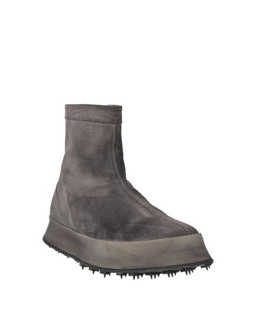 shotof Brown Ankle Boots Leather