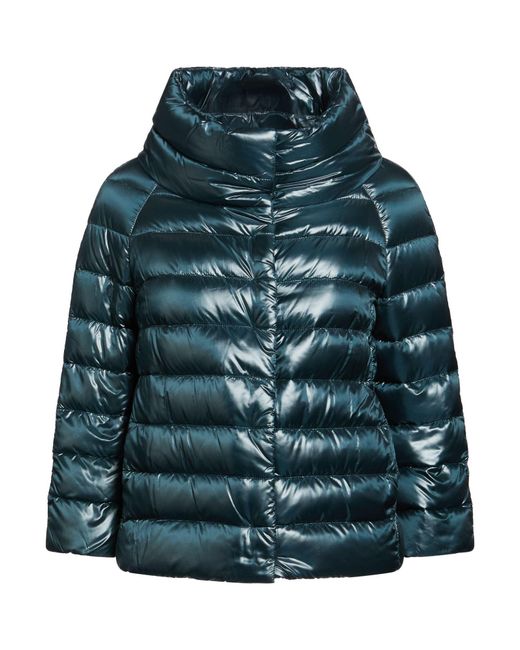 Herno Green Puffer Polyamide