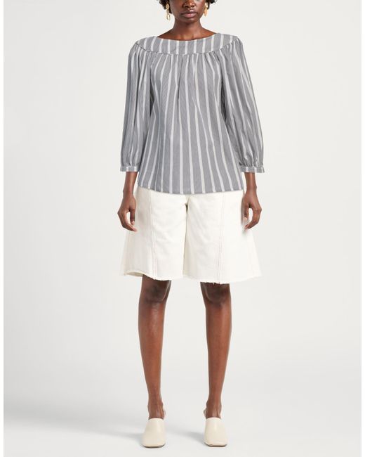 Top A.P.C. en coloris Gray