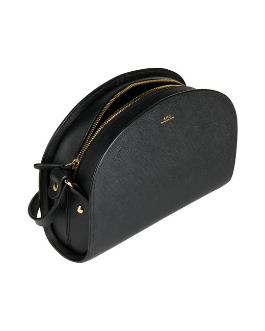 A.P.C. Black Cross-Body Bag