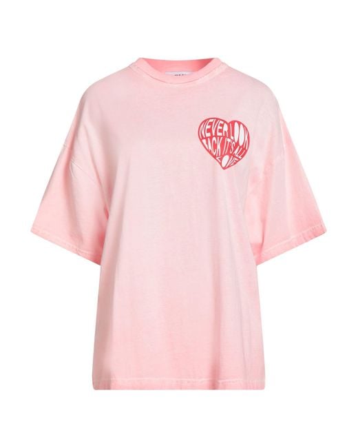 MSGM Pink T-Shirts