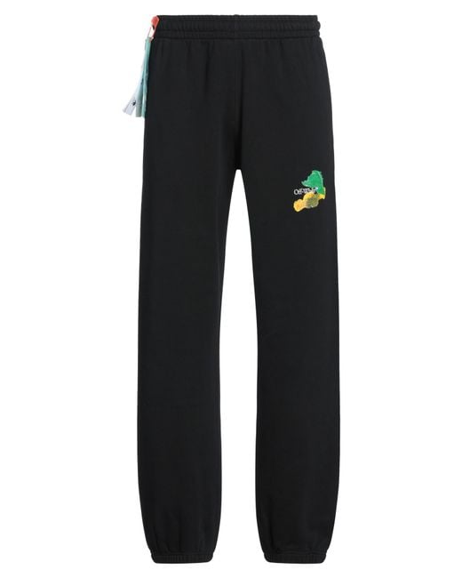 Off-White c/o Virgil Abloh Black Trouser for men