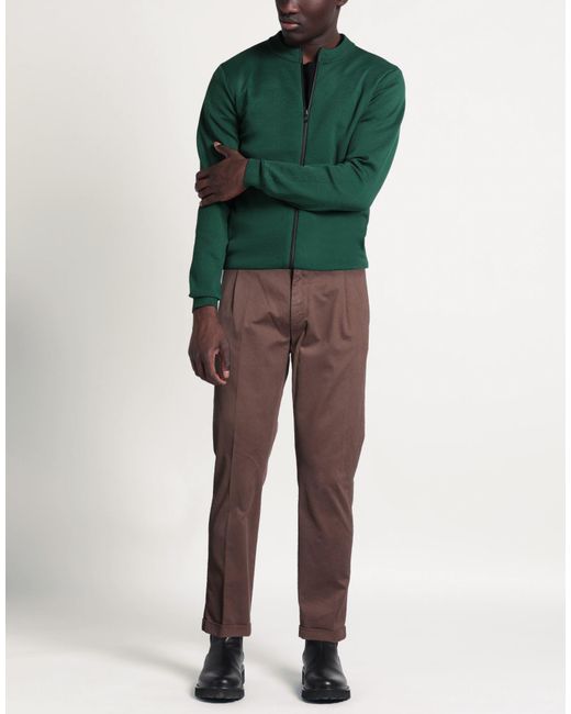 BARMAS Brown Pants Cotton, Elastane for men