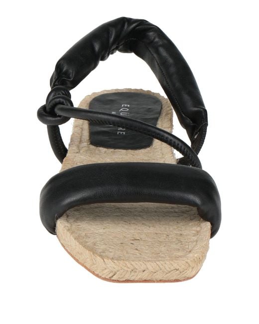 Eqüitare Black Espadrilles