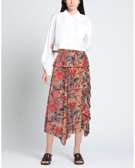 Ulla Johnson White Midi Skirt