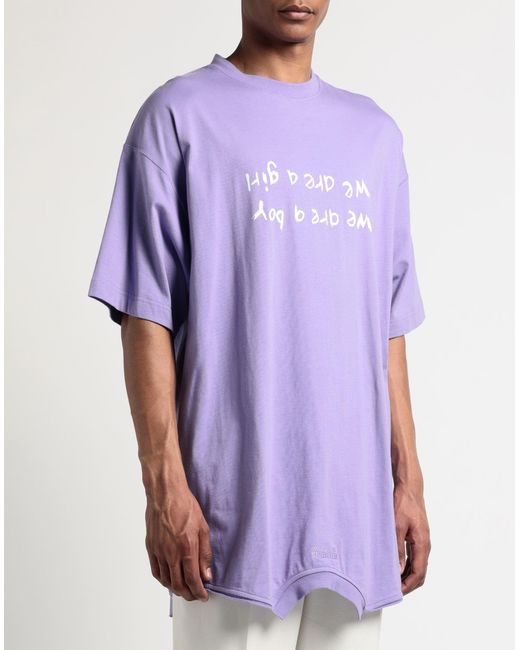 Vetements Purple T-shirt for men