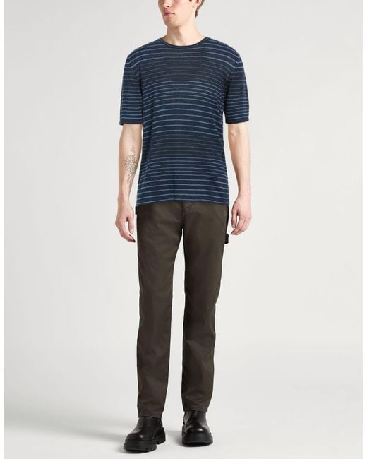 Roberto Collina Blue Sweaters for men
